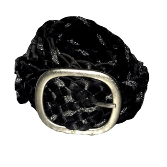 4/$100!🌱 Delias Belt Womens leather Waist Hip Belt Boho Black XS - Small - Picture 1 of 8